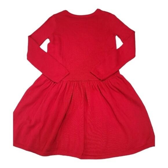 Cat & Jack Red Knit Dress - Picture 5 of 7